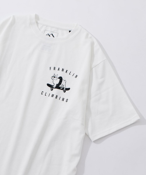 「Franklin Climbing」 半袖Tシャツ LARGE ホワイト メンズ_画像7
