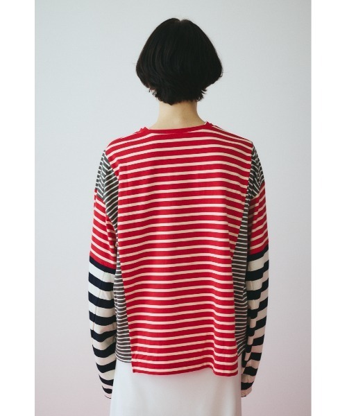 HeRIN. CYE ヘリンドットサイ　Patchwork cut tops HeRIN.CYE tシャツ Patchwork cut tops パッチワークカットトップス