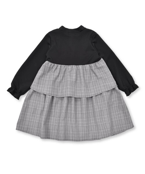 「BeBe Petits Pois Vert」 「KIDS」長袖ワンピース 140cm ネイビー キッズ_画像7