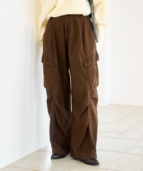 「Kastane」 カーゴパンツ 0 ブラウン レディース_画像2