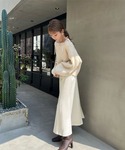 「titivate」 長袖ニット M アイボリ...の詳細画像5