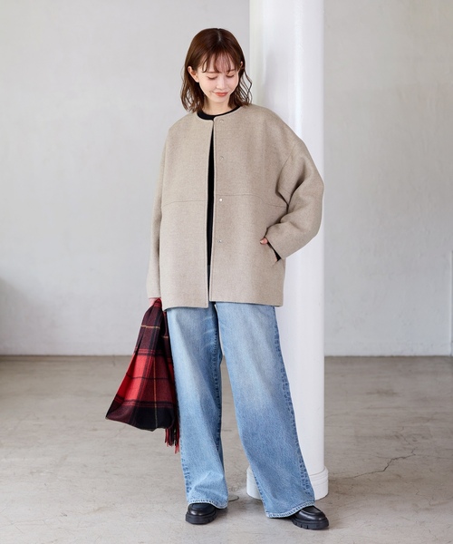 JOURNAL STANDARD（ジャーナルスタンダード） ノーカラージャケット 36
