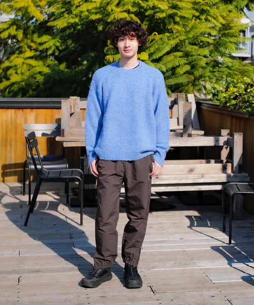 「roial」 長袖ニット LARGE ブルー メンズ_画像2