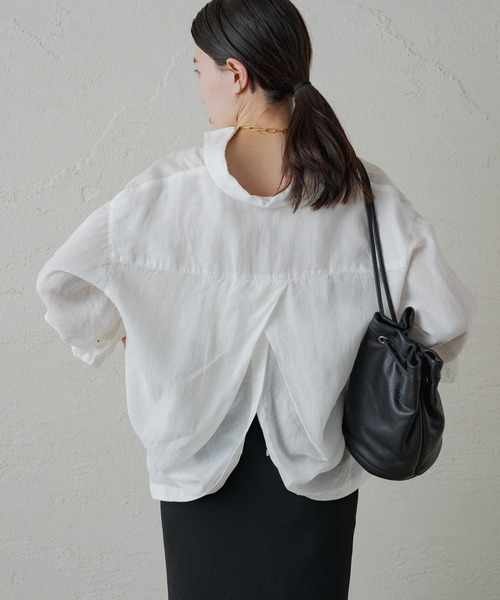 「LOUNGEDRESS」 長袖シャツ FREE カーキ レディース_画像8