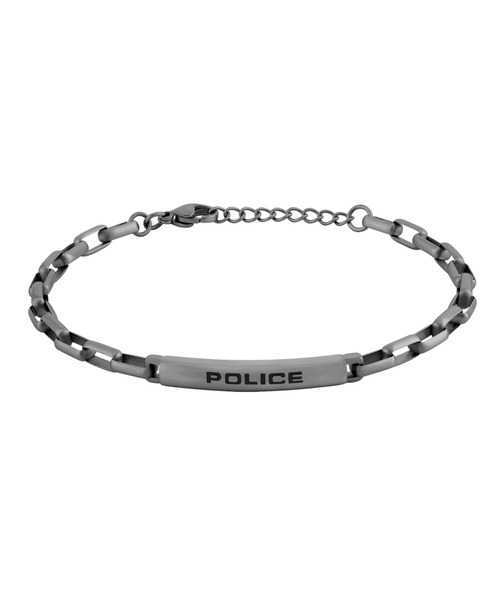 ブレスレット 「POLICE」ポリス BLOCKCHAIN ブレスレット メンズ メンズの画像