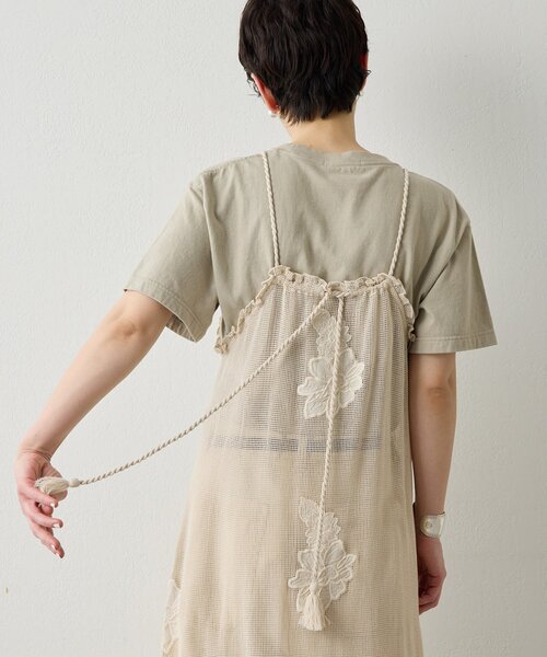Whim Gazette（ウィム ガゼット） ワンピース メッシュレース