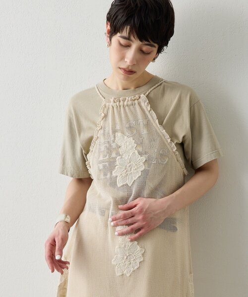 Whim Gazette（ウィム ガゼット） ワンピース メッシュレース