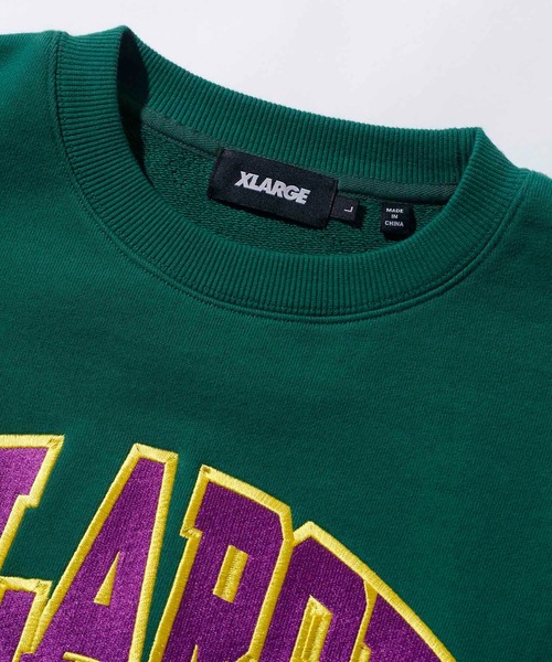 「XLARGE」 スウェットカットソー X-LARGE アッシュ メンズ