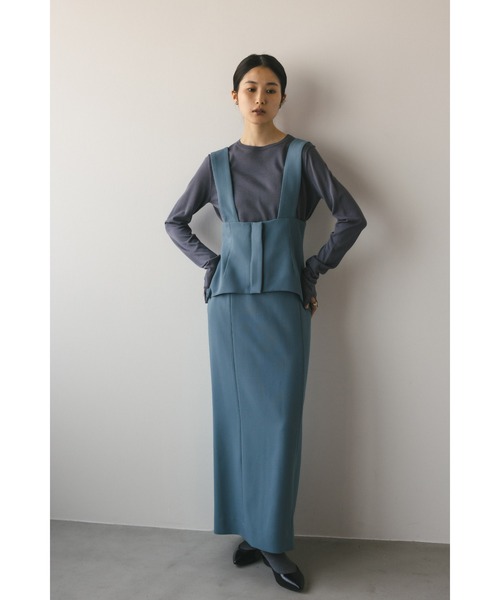 「STYLEMIXER」 セットアップ MEDIUM ブルー レディース_画像2