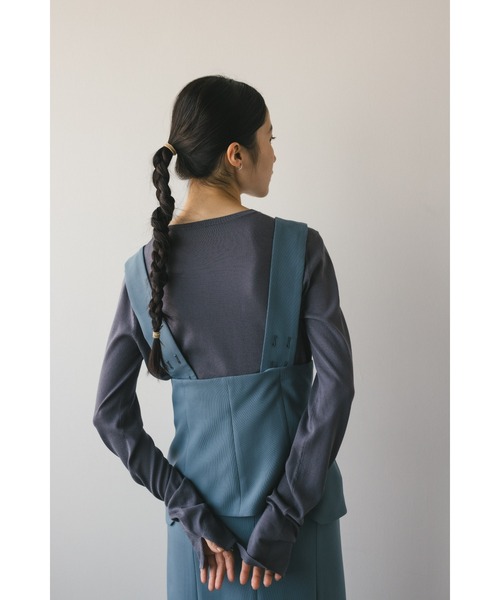「STYLEMIXER」 セットアップ MEDIUM ブルー レディース_画像6