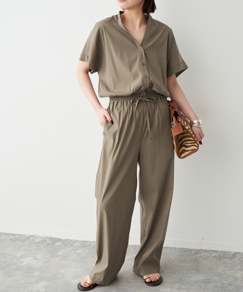 Spick & Span フィブリルオールインワン カーキ Spick＆Span（スピック アンド スパン） オールインワン 「一部店舗+