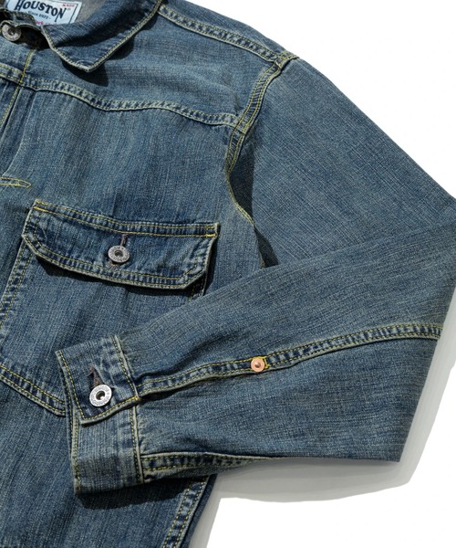 HOUSTON（ヒューストン） デニムジャケット gジャン US/C DENIM SHIRT