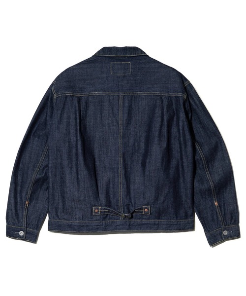 HOUSTON/　US/C DENIM SHIRT TRACK JACKET HOUSTON（ヒューストン） デニムジャケット gジャン US/C DENIM SHIRT