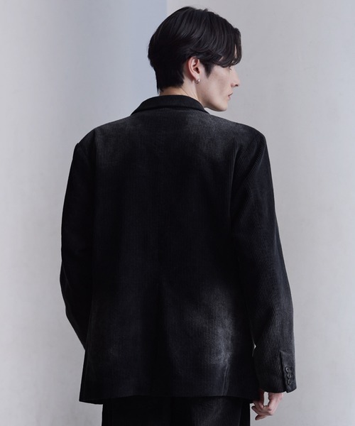 「CLEL」 テーラードジャケット X-SMALL ブラウン メンズ_画像2