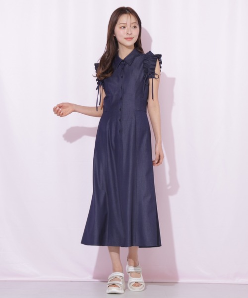 ジルスチュアート フリルワンピース JILL by JILL STUART（ジルバイジルスチュアート） ワンピース