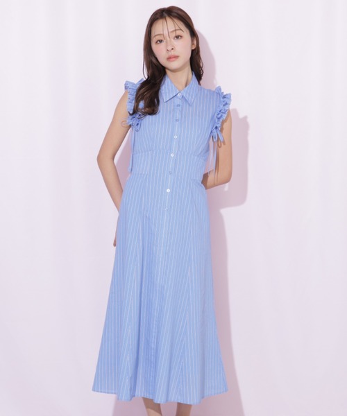 JILL by JILL STUART バリエーションフリルワンピース JILL by JILL STUART（ジルバイジルスチュアート） ワンピース 夏