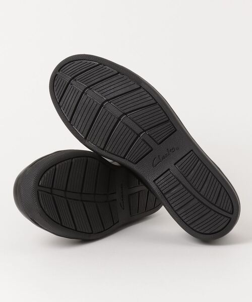 「Clarks」 ローカットスニーカー 26cm ブラック メンズ_画像9