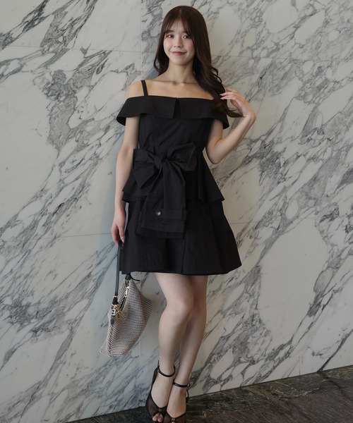 EIMY ISTOIRE（エイミーイストワール） ワンピース LOUISE MINI DRESS