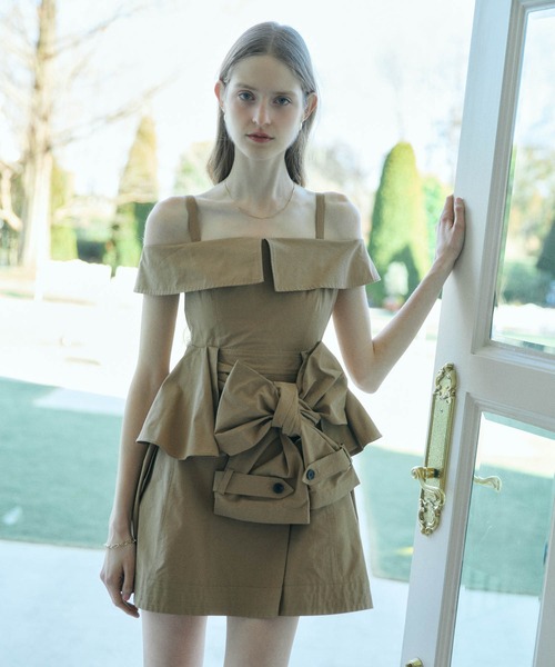 EIMY ISTOIRE（エイミーイストワール） ワンピース LOUISE MINI DRESS