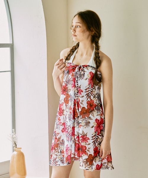 【ガビ様】水着　San-ai Resort 2way パレオ　ワンピース ガビ様】水着 San-ai Resort 2way パレオ ワンピース San-ai Resort