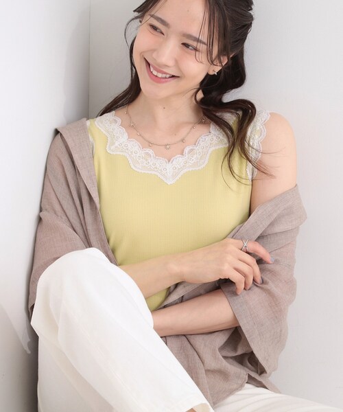 SHOO・LA・RUE（シューラルー） タンクトップ ノースリーブ 「前後2WAY