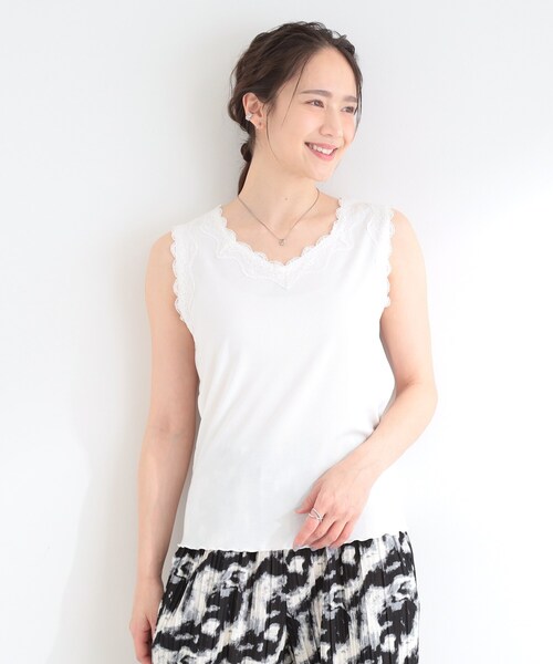 SHOO・LA・RUE（シューラルー） タンクトップ ノースリーブ 「前後2WAY
