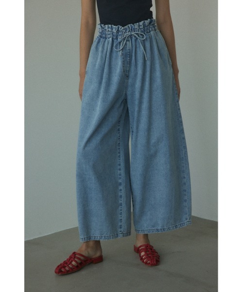 「BLACK BY MOUSSY」 デニムパンツ 0 ライトブルー レディース_画像3