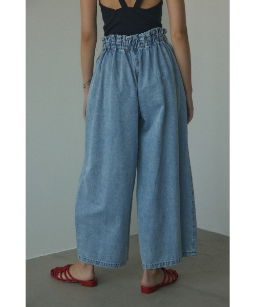 「BLACK BY MOUSSY」 デニムパンツ 0 ライトブルー レディース_画像4