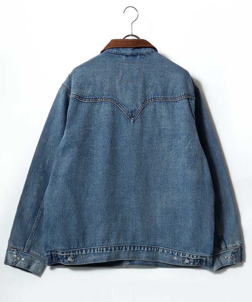 美品◎Levi's リーバイス デニムジャケット インディゴブルー Mサイズ Levi's（リーバイス） デニムジャケット L インディゴブルー メンズ