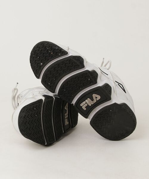 「FILA」 ローカットスニーカー 27.0cm ホワイト レディース_画像3