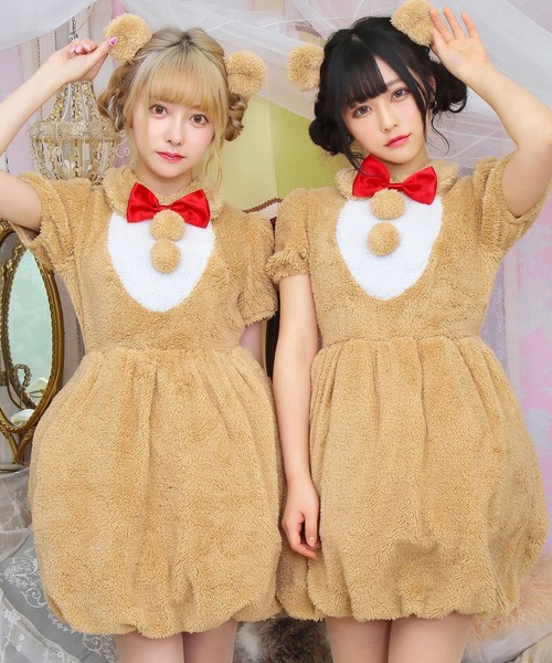 MARUKA（マルカ） コスプレ パンダ・クマ・ウサギ アニマルコスプレ