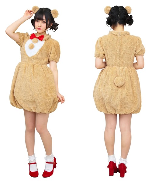 MARUKA（マルカ） コスプレ パンダ・クマ・ウサギ アニマルコスプレ