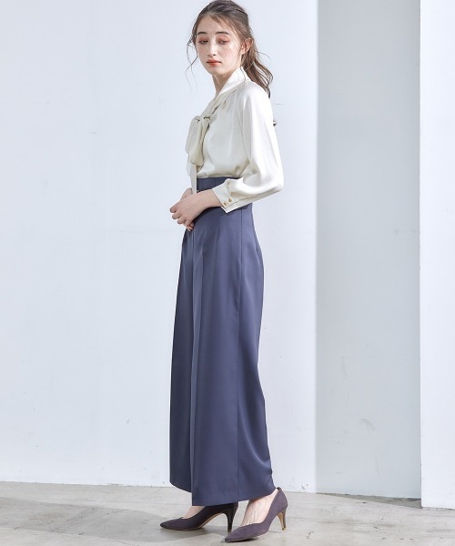 「12Twelve Agenda」 長袖ブラウス M ブラウン レディース_画像7