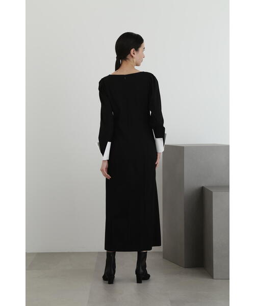 「JILL STUART」 長袖ワンピース 0 ブラック レディース_画像5