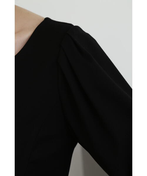 「JILL STUART」 長袖ワンピース 0 ブラック レディース_画像9