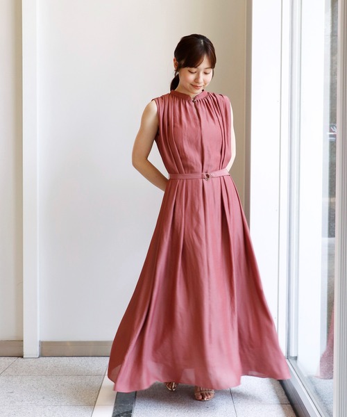 Sirin ワンピース リラックスギャザーロングワンピース : ZOZOTOWN