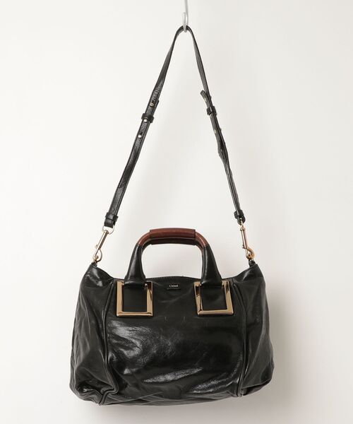 Chloe 2WAY ショルダーバッグ Chloe（クロエ） エテル 2WAYバッグ - ブラック レディース : ZOZOTOWN