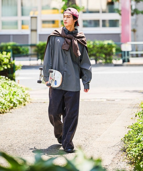 niko and... JEANS ワイドパンツ　ニコアンド niko and…（ニコアンド） ワイドパンツ ジーンズ Flocked Denim Pants