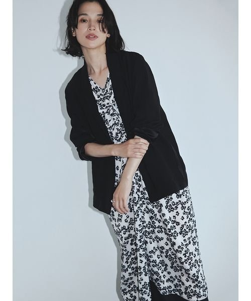 「styling/」 半袖ワンピース 1 ブラック レディース_画像2