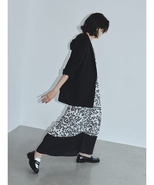 「styling/」 半袖ワンピース 1 ブラック レディース_画像3