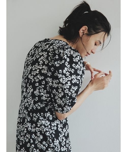 「styling/」 半袖ワンピース 1 ブラック レディース_画像4