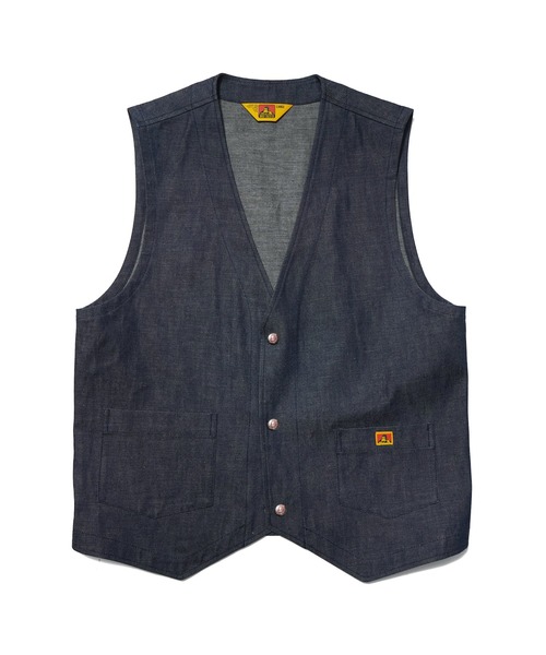 buddix デニムベストS FANTASTICS BEN DAVIS（ベンデイビス） ベスト ジレ Denim Vest 「Ben Davis