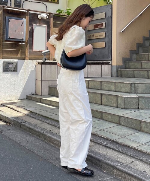 「fredy emue」 半袖ブラウス 38 グレー レディース_画像5