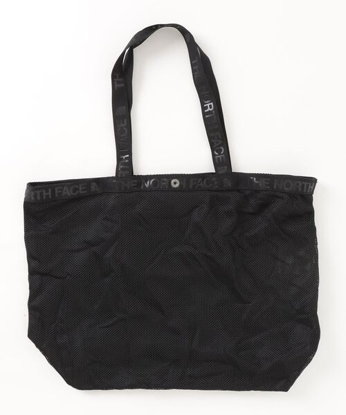 THE NORTH FACE メッシュトートバッグ ブラック THE NORTH FACE（ザ ノースフェイス） ノースフェイス トートバッグ