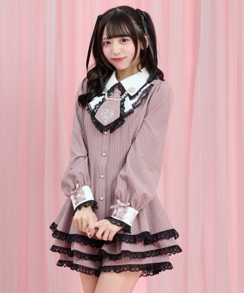 Secret Honey（シークレットハニー） セットアップ ラッフルネクタイ