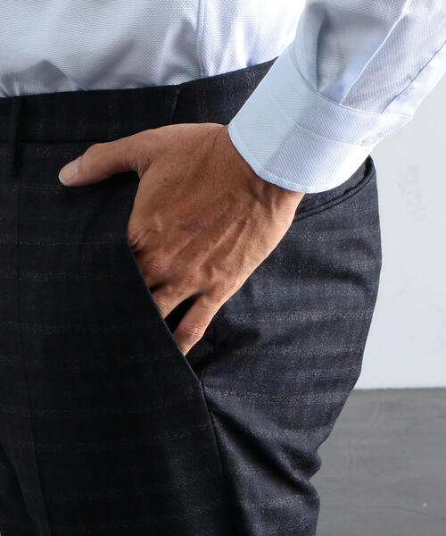 定番最新作 パンツ スラックス INCOTEX ウール チェック スリムスラックス N35 ZOZOTOWN PayPayモール店 - 通販 - PayPayモール 最大20%セット割