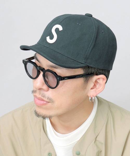 ニコアンド　ワッペンシャツジャケット　メイクスタッフ　てぃら　モザイク02 ニコアンド⭐︎人気スタッフプロデュース⭐︎ワッペンシャツ