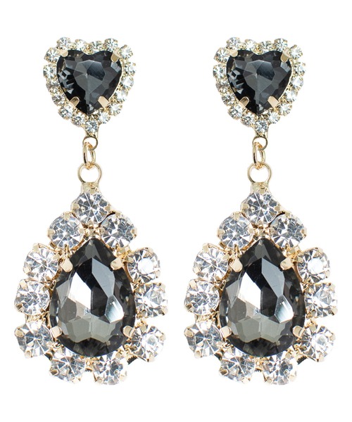 ピアス BIGビジュキラキラピアス レディース : 63242547 : ZOZOTOWN  