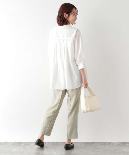 シャツ ブラウス フロントレースシャツ７部袖/MATINEE LINE/267013 レディース | GLOBAL WORK | 04
