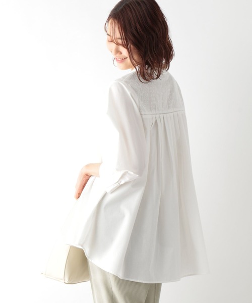 シャツ ブラウス フロントレースシャツ７部袖/MATINEE LINE/267013 レディース | GLOBAL WORK | 06